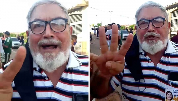 Petecão publica vídeo de Birico chamando Bocalom de louco e pergunta: "Você concorda com isso?"