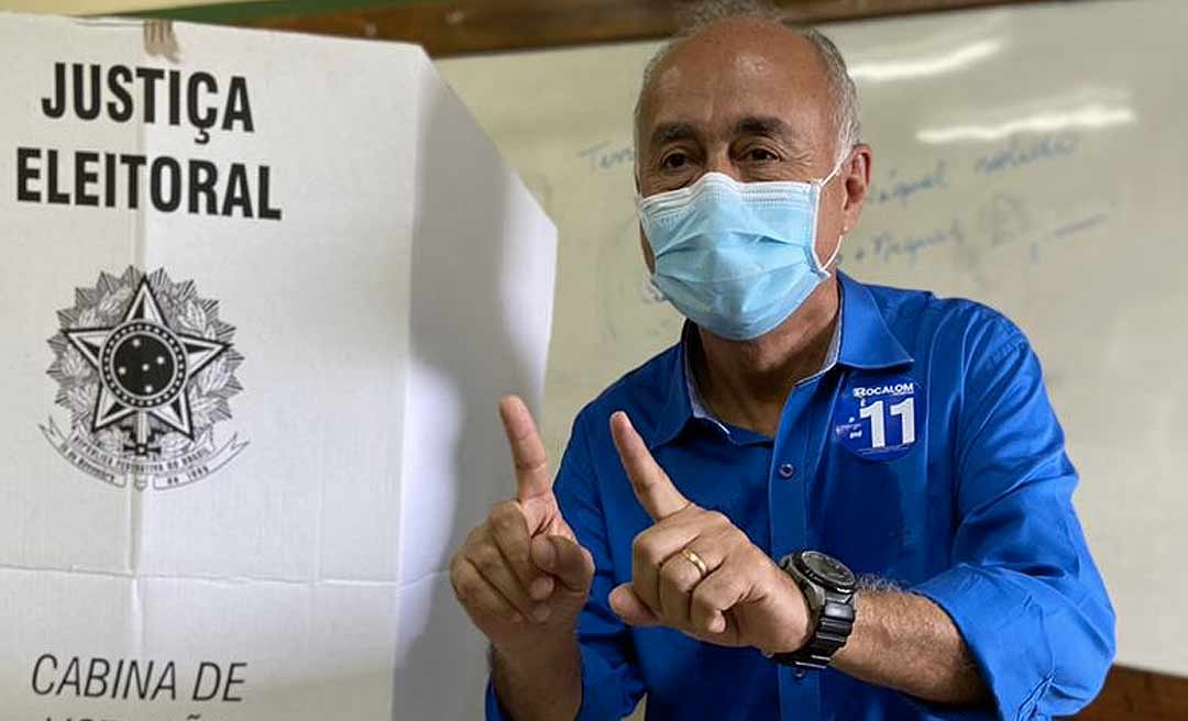  Tião Bocalom é eleito prefeito de Rio Branco com 62,93% dos votos válidos