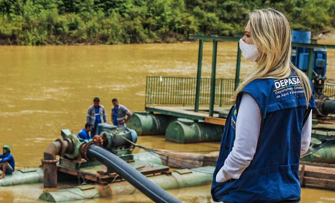 Após operações emergenciais, abastecimento de água de Rio Branco começa a normalizar