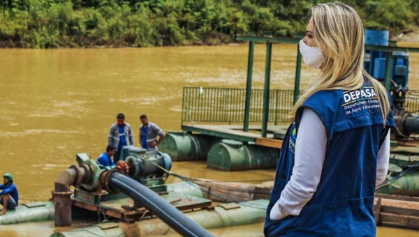 Após operações emergenciais, abastecimento de água de Rio Branco começa a normalizar