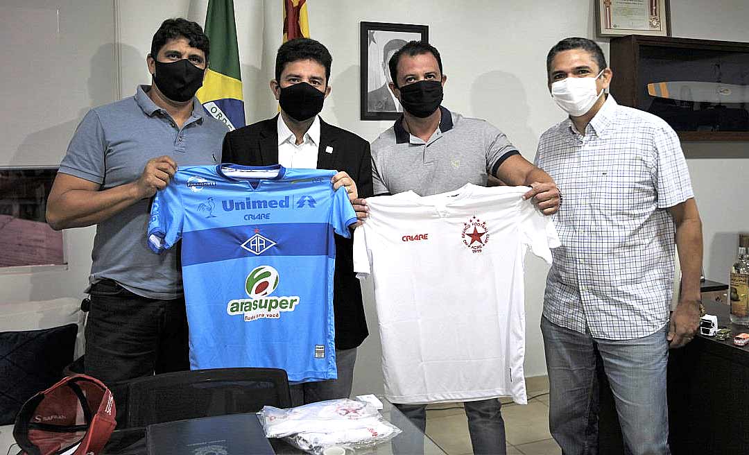 Governador reúne presidentes de clubes e confirma apoio para disputa da Copa Verde