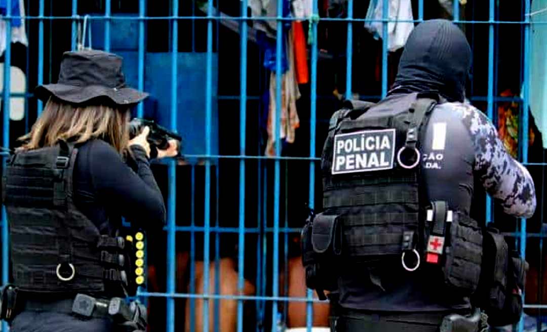 Policiais penais do FOC prometem paralisar atividades no domingo de visita