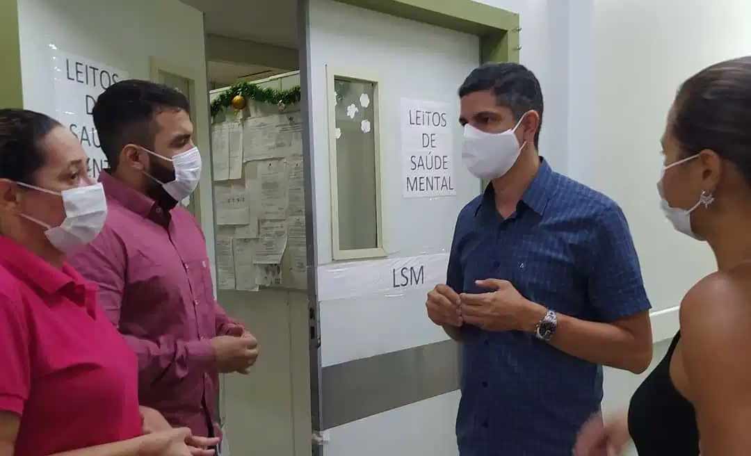 Fagner Calegário denuncia que pacientes com covid-19 não estão em alas separadas no Pronto Socorro