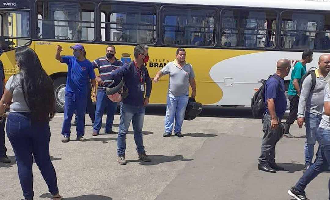 Motoristas de ônibus vão fechar as avenidas Ceará e Brasil nas imediações do Terminal Urbano