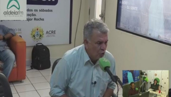 No rádio, Petecão cita Cameli como "candidato natural à reeleição" e diz que é cedo para falar sobre 2022