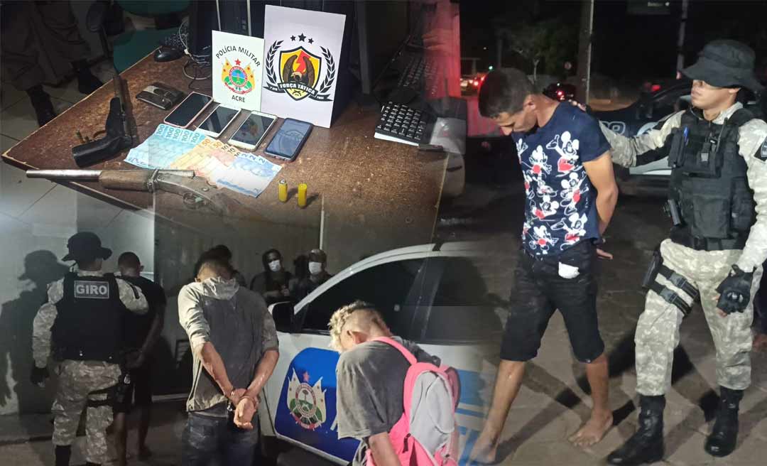 Família mantida refém em caminhão baú por integrantes do CV é resgatada pela polícia e bandidos são presos em Rio Branco