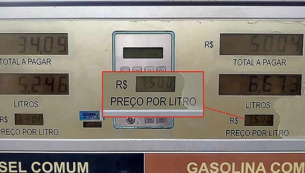 Gasolina chega a R$ 7,50 no interior do Acre