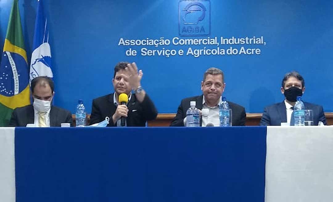 Em encontro com empresários, Gladson lança Refis 2021; "É o melhor programa dos últimos tempos", diz presidente da Acisa