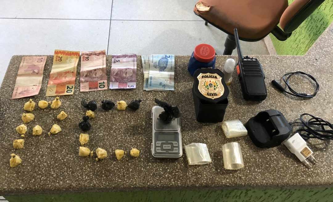 Polícia Civil prende cinco por tráfico, furto e estupro em Tarauacá