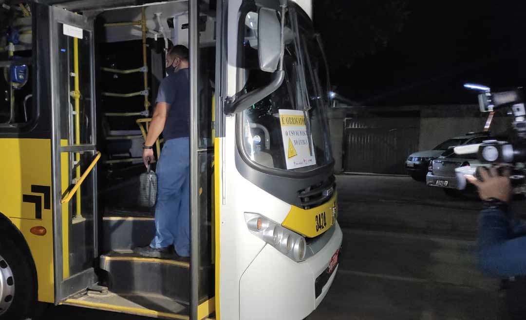 Criminoso armado toca o terror em ônibus lotado da linha do bairro Sobral