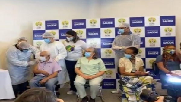 Quase 6 mil pessoas já foram vacinadas contra a Covid-19 em Rio Branco