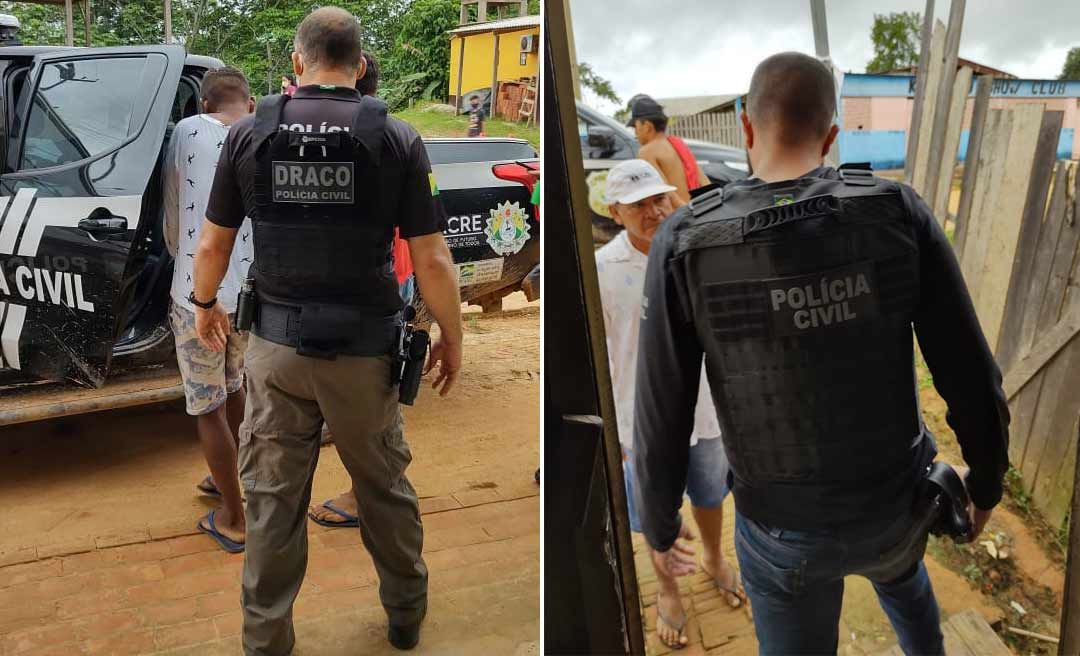 Polícia Civil deflagra 2° fase da "Operação Purus" e prende 2 em Santa Rosa do Purus