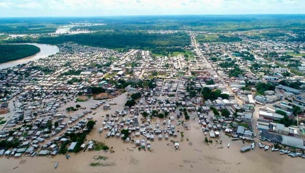 Mais de 12 mil tarauacaenses já são afetados pelas águas do Tarauacá e Muru