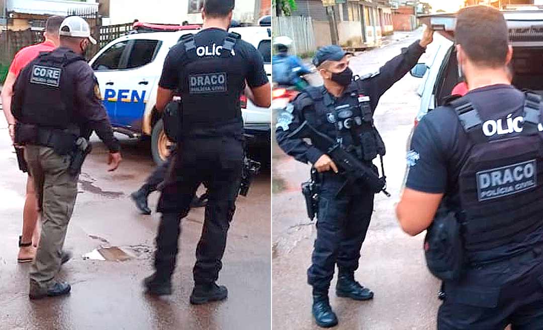 Polícia prende seis pessoas, apreende um menor e drogas em operação contra facções