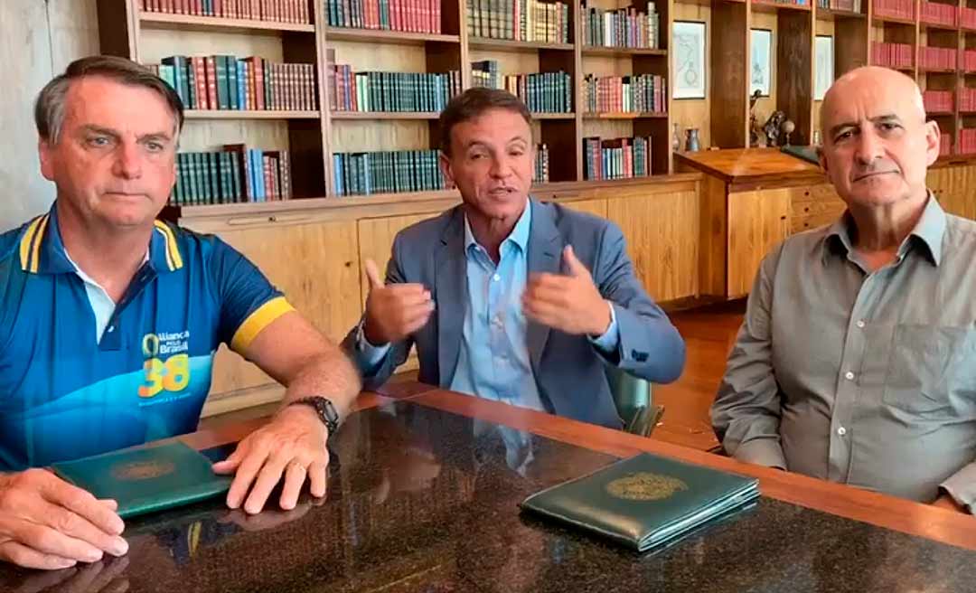 Márcio Bittar tem agenda com Bolsonaro neste domingo e presidente garante vir ao Acre