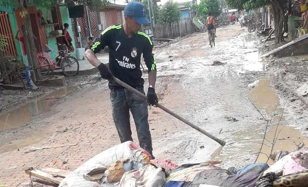 Tarauacá vive cenário de guerra após enchente que durou nove dias