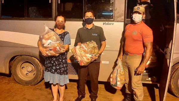 Prefeitura de Tarauacá agradece Arasuper por mais doações de cestas básicas ao município
