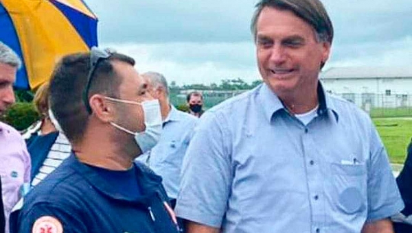 Escalado para trabalhar no esquema de segurança de Bolsonaro, servidor do Samu do Acre diz que realizou um sonho