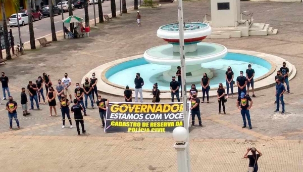 Integrantes do cadastro de Reserva da Polícia Civil reclamam demora para convocação