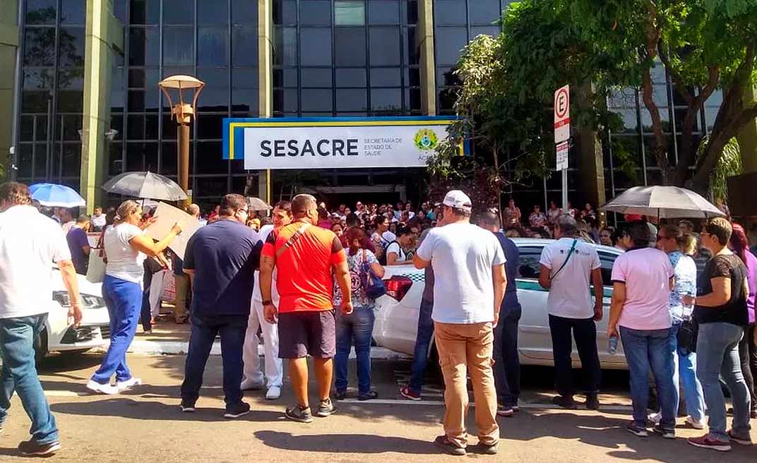 Servidores da Saúde ameaçam entrar em greve na próxima semana