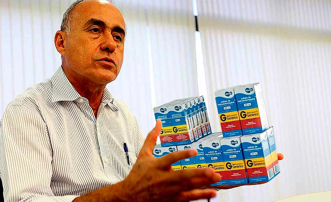 Bocalom reconhece que cloroquina não tem comprovação científica, mas diz que medicamento será disponibilizado em postos de saúde