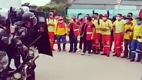 MPAC abre investigação sobre ação policial durante protesto de garis em Rio Branco