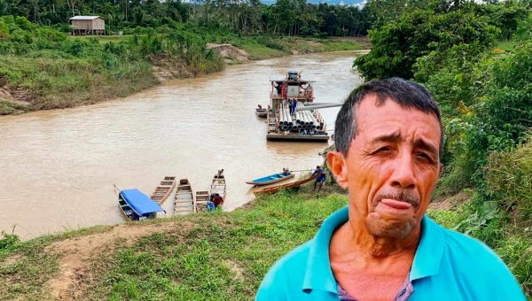 “O único político que passou por aqui foi o Jorge Viana me pedindo ajuda”, diz morador do rio Tejo