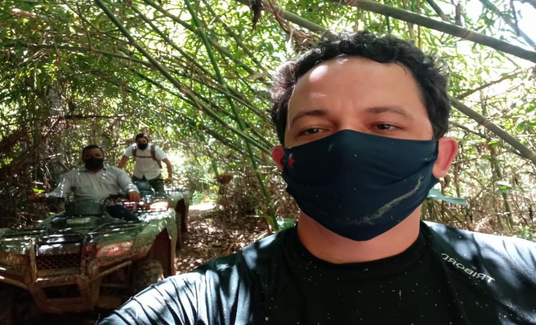 Secretário Israel Milani visita comunidades da Floresta Estadual do Antimary 