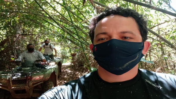 Secretário Israel Milani visita comunidades da Floresta Estadual do Antimary 