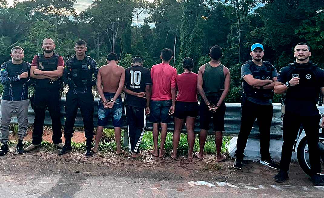 Quadrilha que cometeu assaltos a comerciantes em Feijó é tirada de circulação pela Polícia Civil