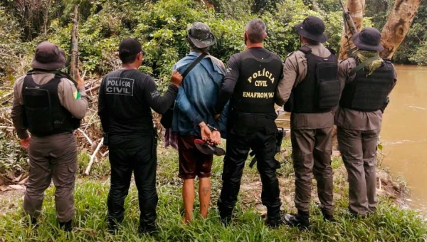 Homem que matou garota de programa estrangulada em 2020 em Rio Branco é preso em Porto Walter