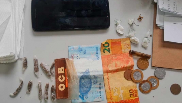 Polícia Civil fecha "boca de fumo" apreende drogas e dinheiro em Acrelândia