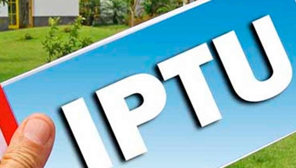 Prazo para pagamento da 1ª parcela do IPTU é prorrogado até 30 de abril, informa prefeitura