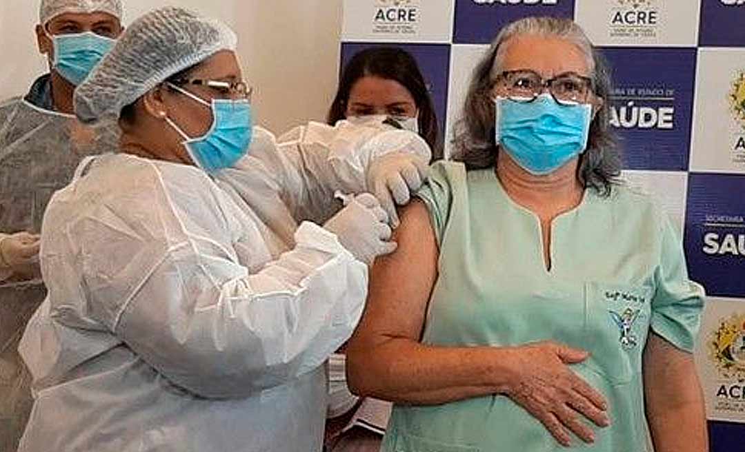 Mais de 34 mil pessoas já tomaram a primeira dose e 7.500, a segunda dose da vacina contra a covid-19 em Rio Branco