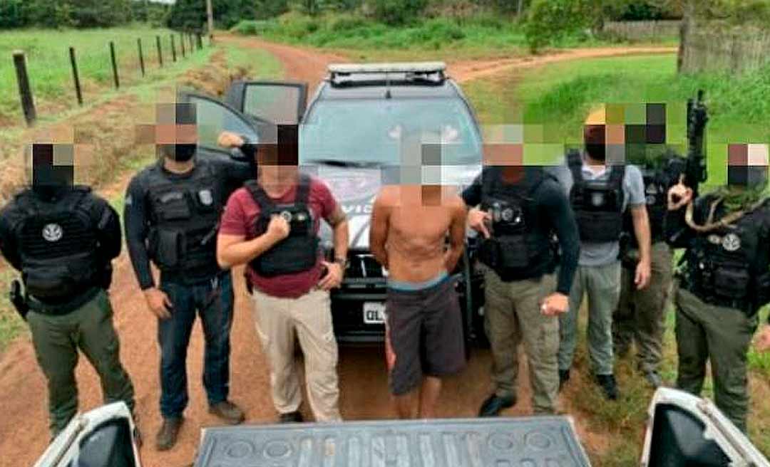 Polícia prende na Transacreana homicida que degolou homem após bebedeira