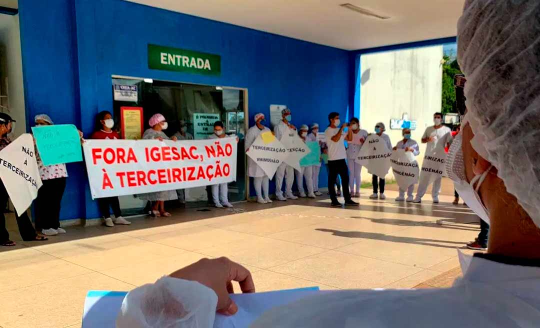 Após manifestação na UPA da Baixada, Igesac diz que não há qualquer forma de terceirização no setor