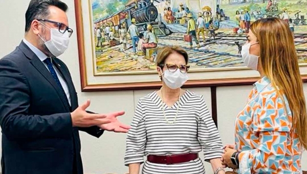 Alan Rick reúne-se com ministra da Agricultura e pede apoio no fortalecimento da produção rural no Estado