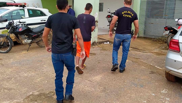 Polícia Civil prende homicida que estava foragido em Sena Madureira
