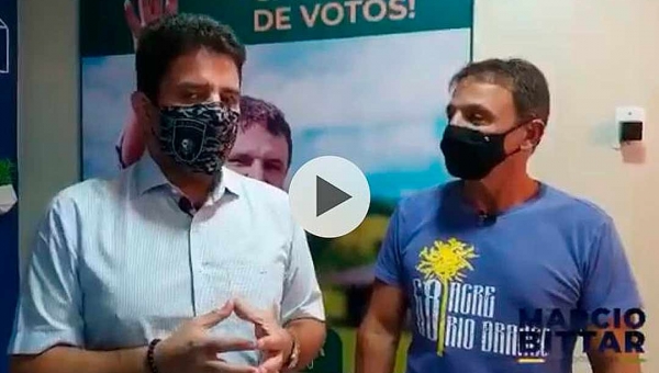 Ao lado de Bittar, Gladson convida acreanos para inauguração da Ponte do Madeira: “a ponte é nossa”