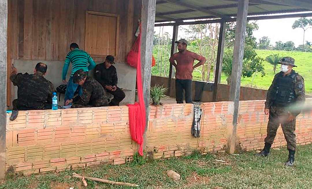 Madeireiros ilegais presos em operação do Batalhão Ambiental e Imac tocavam o terror em Acrelândia