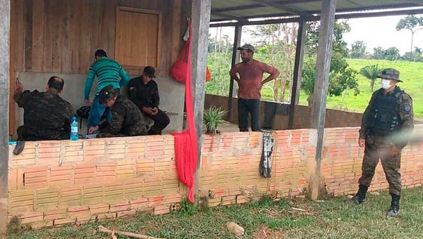 Madeireiros ilegais presos em operação do Batalhão Ambiental e Imac tocavam o terror em Acrelândia