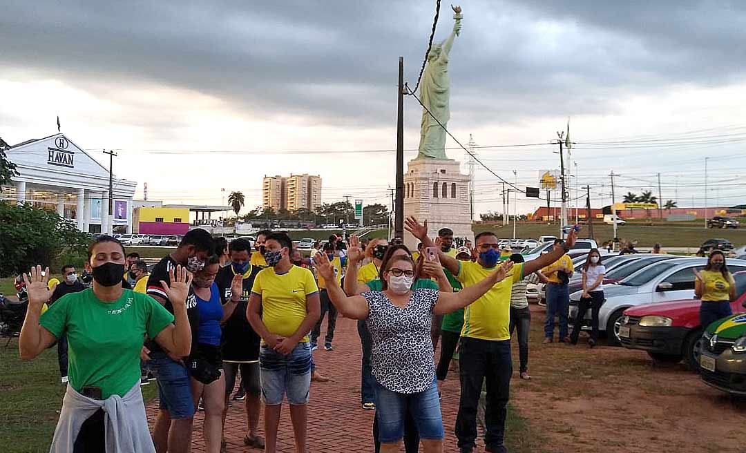 No Acre, Marcha da Família Cristã e em apoio a Bolsonaro tem oração e pedido de voto auditável