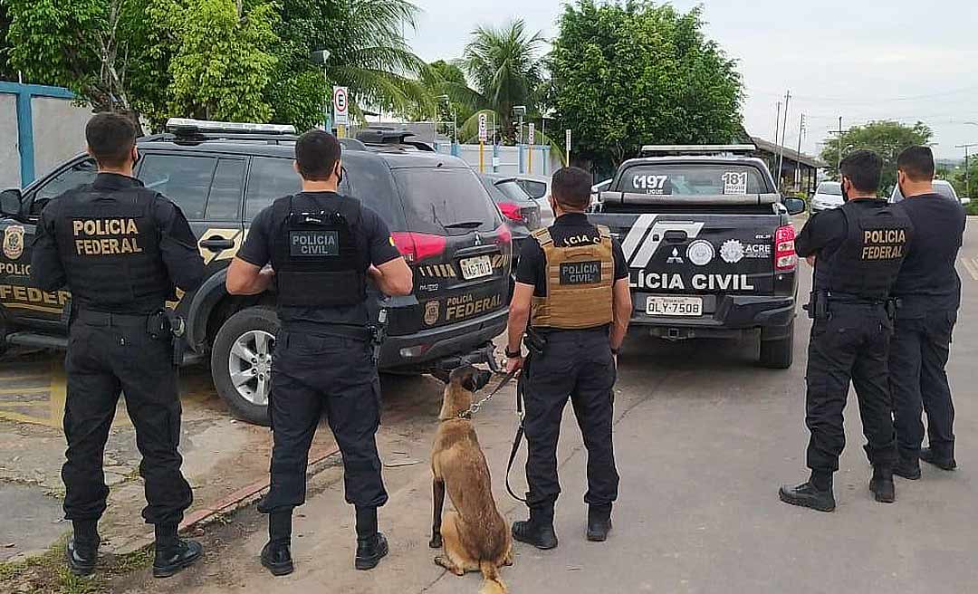 Policia Federal deflagra operação e prende três líderes do Comando Vermelho no Vale do Juruá