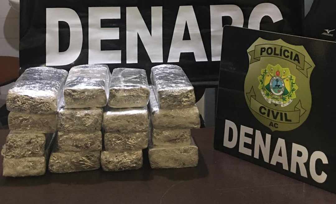 Polícia Civil apreende mais de sete quilos de maconha e prende dois em flagrante