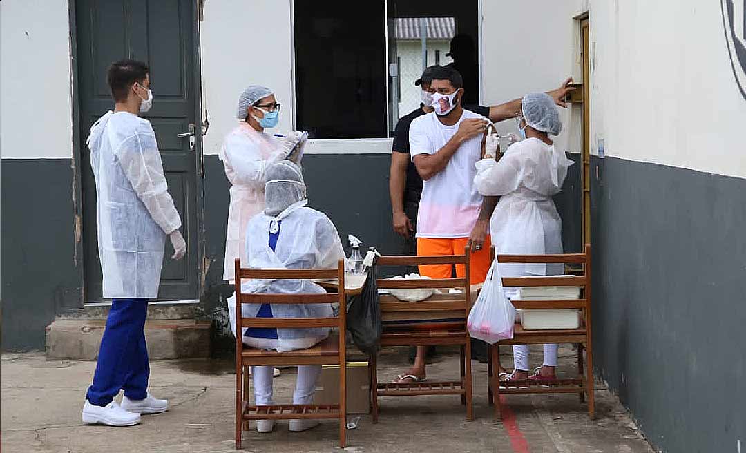 No Acre, pessoas privadas de liberdade começam a ser vacinadas nesta segunda-feira