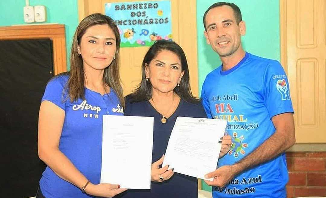 Jéssica Sales destina R$ 1 milhão para a construção do Centro de Tratamento de Autismo no Juruá