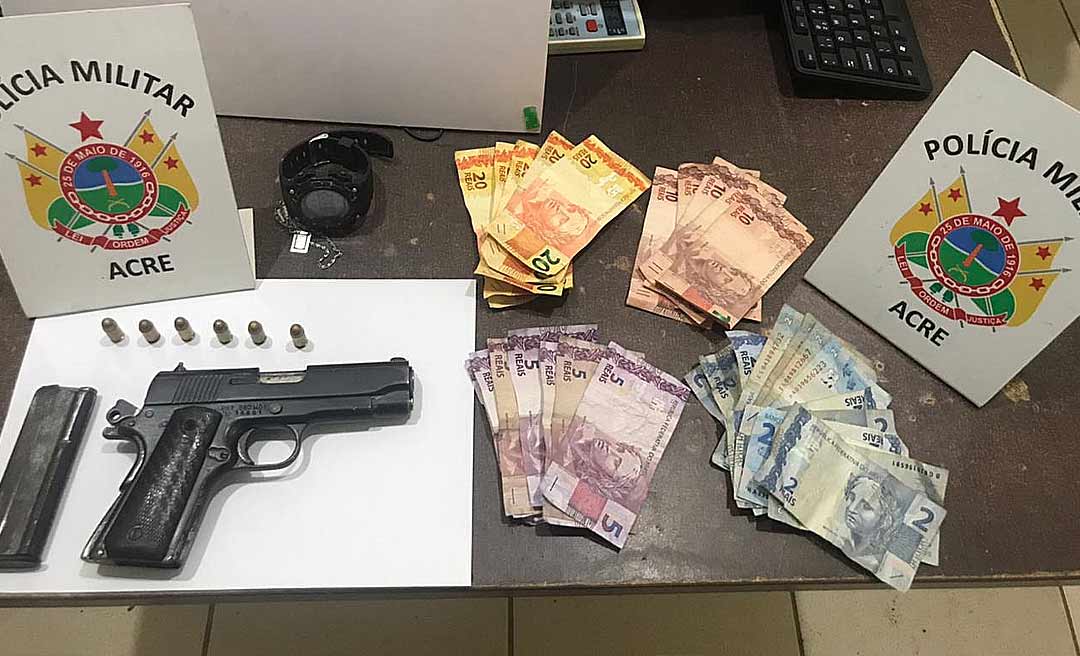 Polícia Militar age rápido e prende assaltantes na Baixada da Sobral