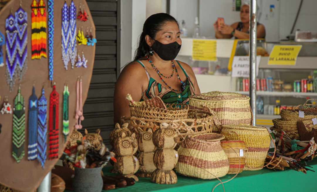 Feira de Arte Indígena acontece no Aquiri Shopping