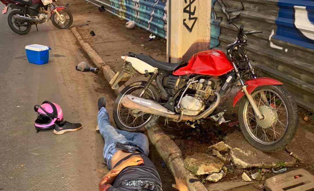 Acidente na Isaura Parente mata motociclista e deixa mulher gravemente ferida