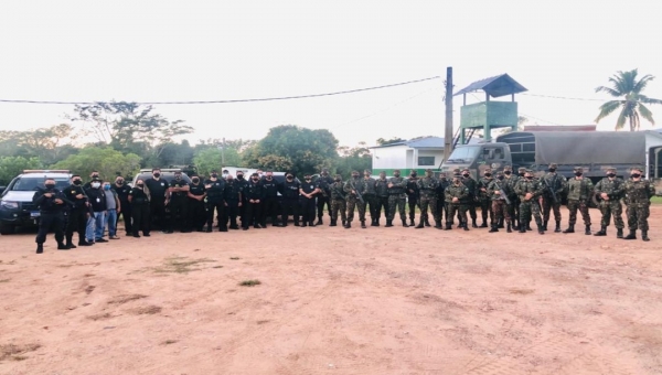 Polícia Civil do Acre participa de operação "Curare" do Exército Brasileiro na fronteira